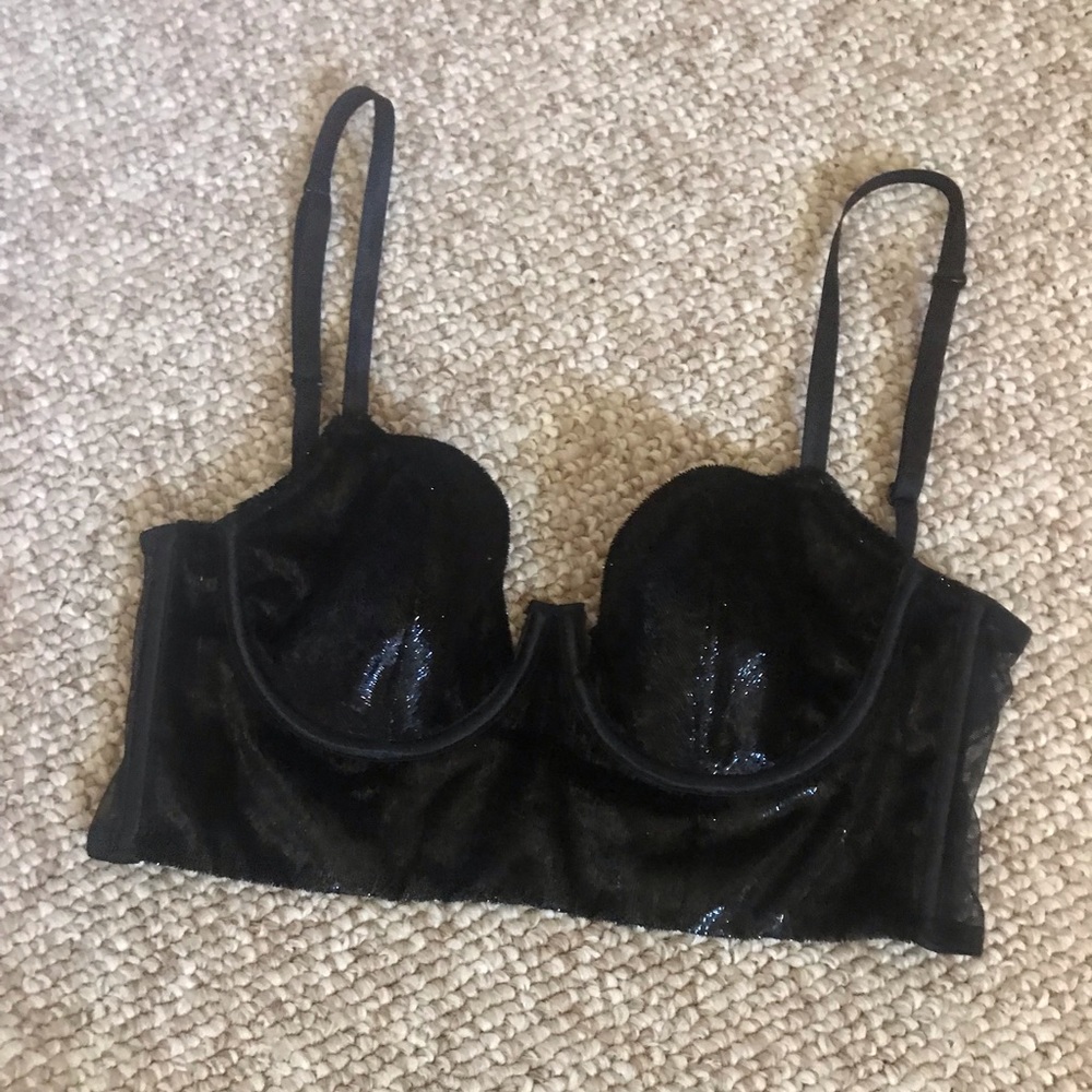 Victoria’s Secret Black Sparkling Bralet